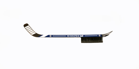 Winnipeg Jets Hockey Stick Winter Brush