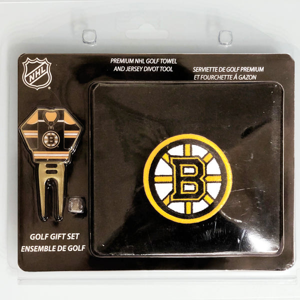 Boston Bruins 2 Piece Golf Gift Set