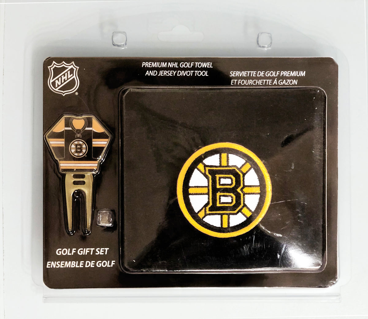Boston Bruins 2 Piece Golf Gift Set Hockey Golf Bags NHL Team Golf