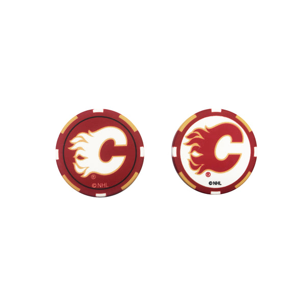 25 NHL Poker Chips Calgary Flames