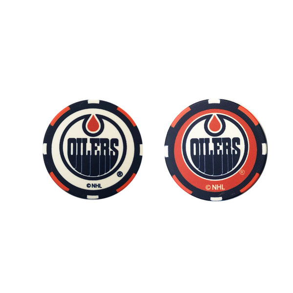 25 NHL Poker Chips Edmonton Oilers