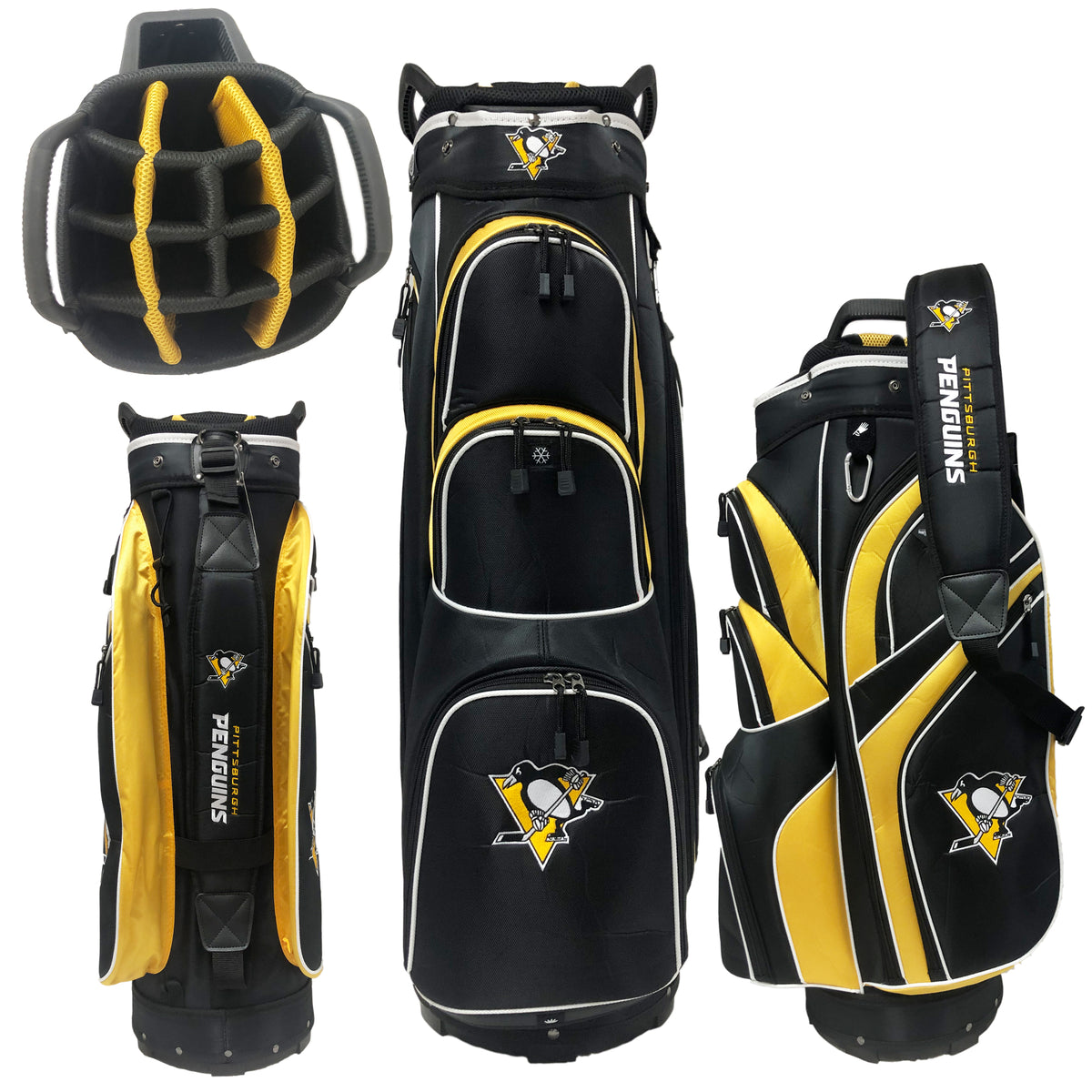 NHL Golf Cart Bag Pittsburgh Penguins