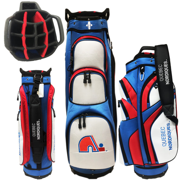 NHL Golf Cart Bag Quebec Nordiques