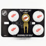Detroit Red Wings Divot Tool & 4 Ball Gift Set
