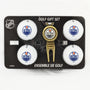 Edmonton Oilers Divot Tool & 4 Ball Gift Set