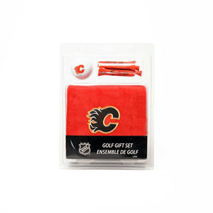 Towel, Ball, Tees Gift Set Calgary Flames