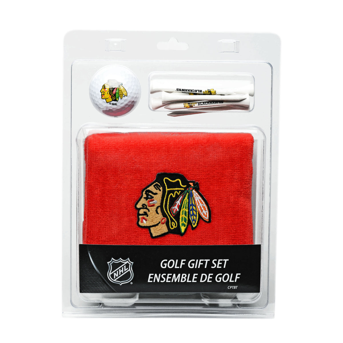 Towel, Ball, Tees Gift Set Chicago Blackhawks