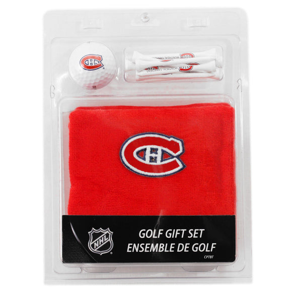 Towel, Ball, Tees Gift Set Montreal Canadiens