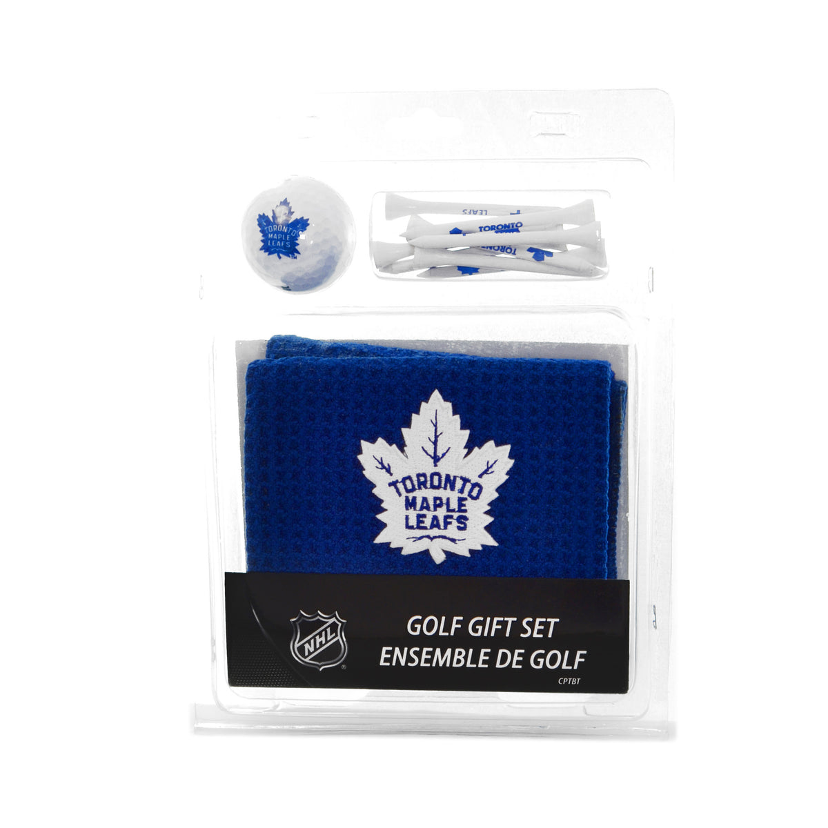 Towel, Ball, Tees Gift Set Toronto Maple Leafs