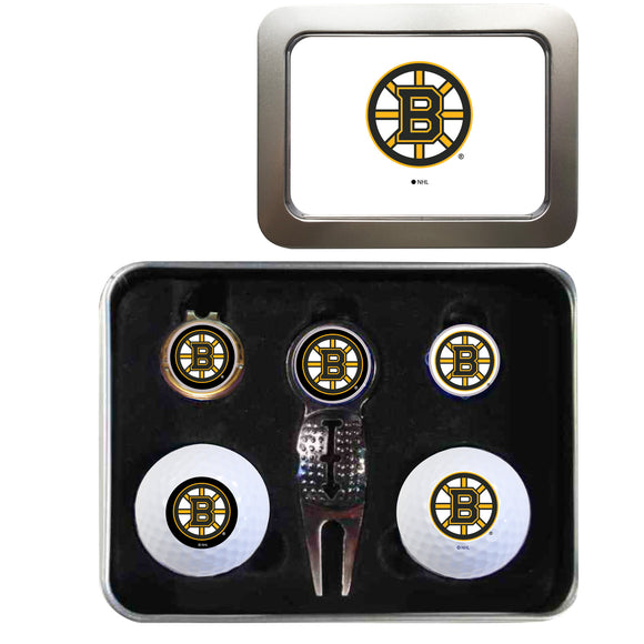 Deluxe Gift Tin Set Boston Bruins