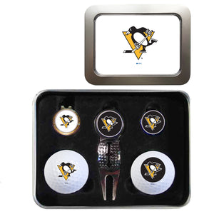 Deluxe Gift Tin Set Pittsburgh Penguins