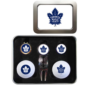Deluxe Gift Tin Set Toronto Maple Leafs