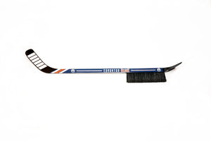 Edmonton Oilers Hockey Stick Winter Brush