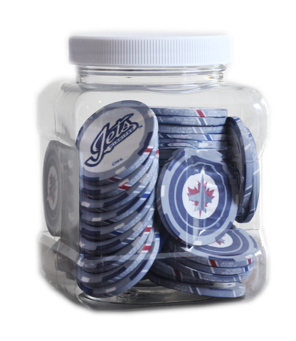 25 NHL Poker Chips Winnipeg Jets