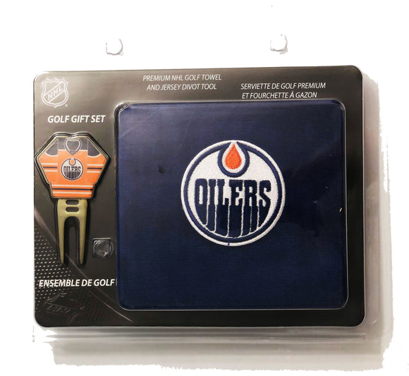 Edmonton Oilers 2 Piece Golf Gift Set