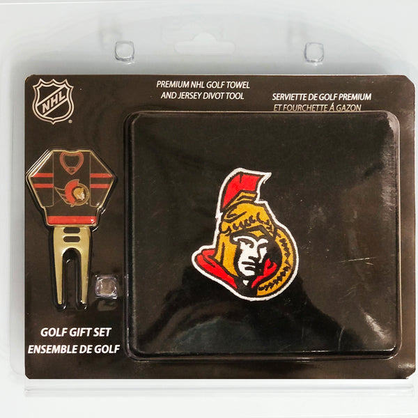 Ottawa Senators 2 Piece Golf Gift Set
