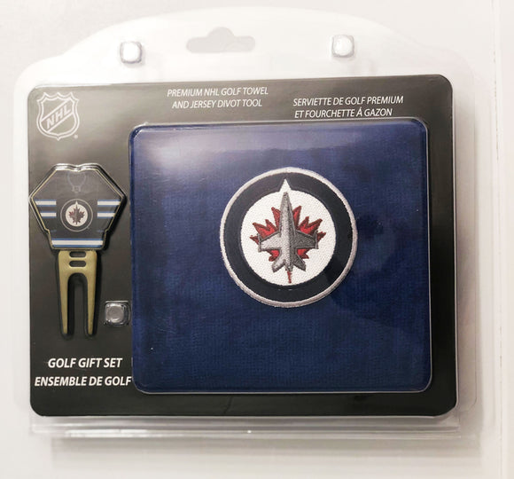 Winnipeg Jets 2 Piece Golf Gift Set