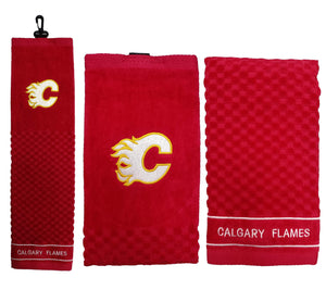Premium Golf Towel Calgary Flames