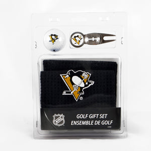 Pittsburgh Penguins 4 Piece Golf Gift Set