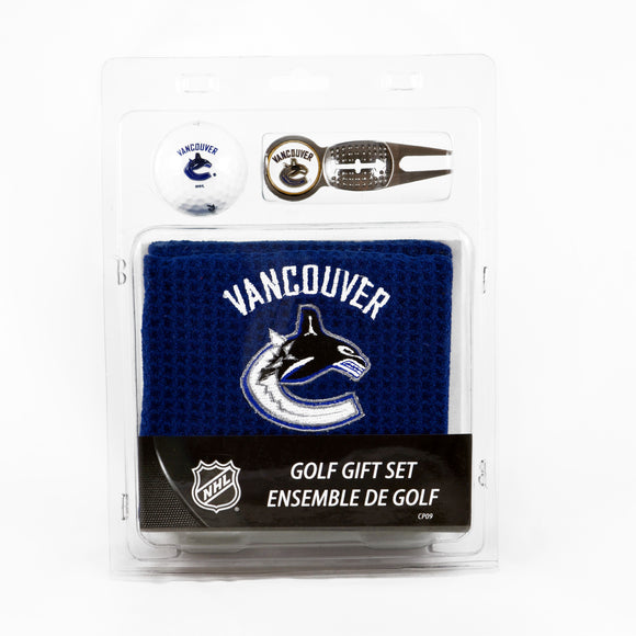 Vancouver Canucks 4 Piece Golf Gift Set